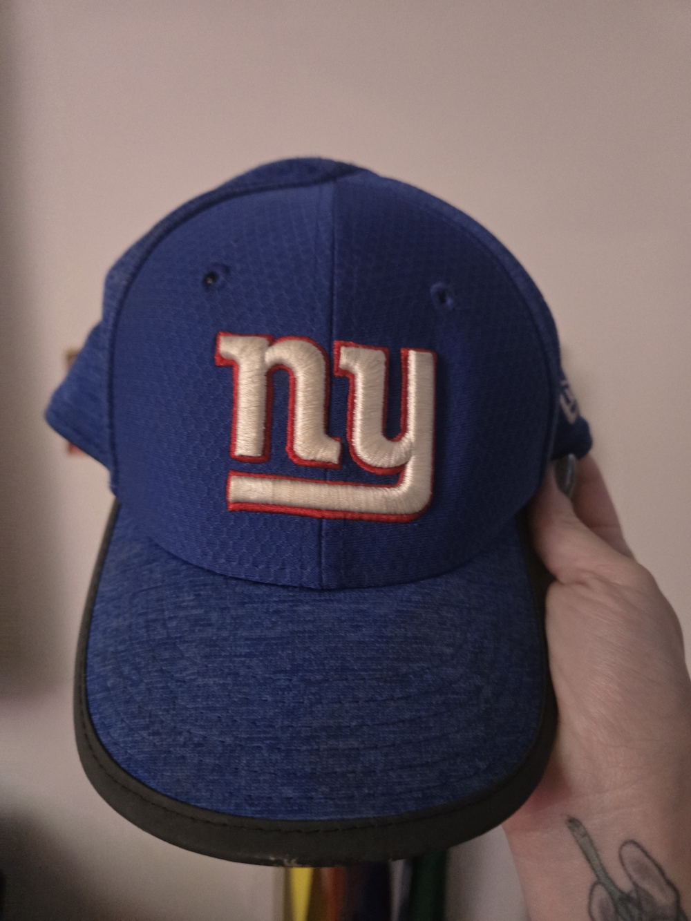 New York Giants Blue 'ny' Logo Cap